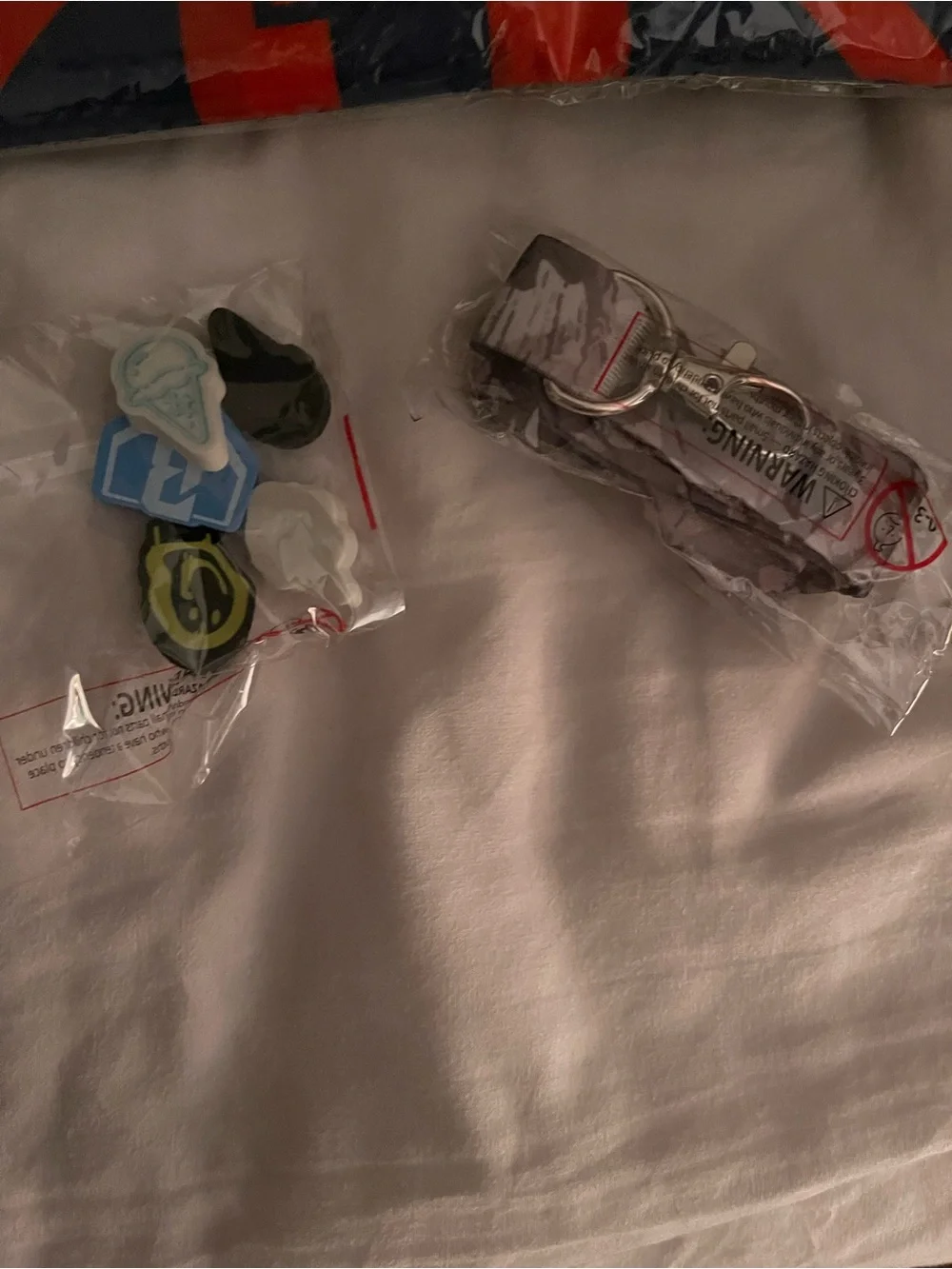 Baseball 101 flags shoelaces lanyard erasers